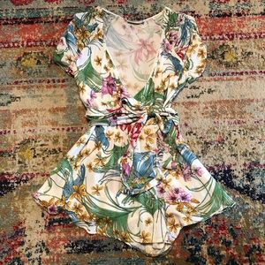 Romper - Tropical Floral